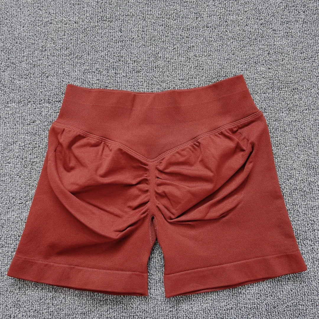 Summer Yoga Shorts Women Fitness Shorts Breathable Sports High Waist Running Shorts Cycling Shorts Workout Gym Sports Shorts