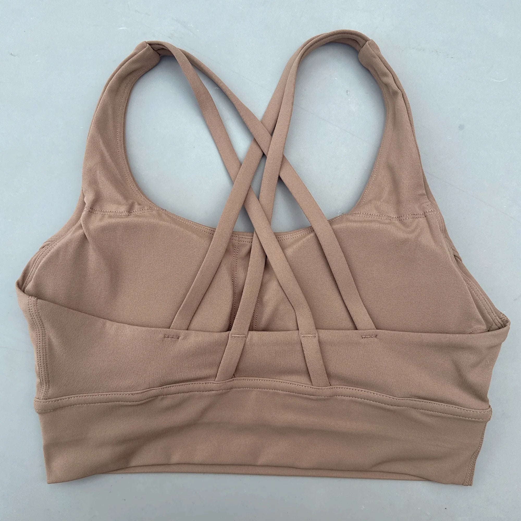 Glow & Grind criss cross workout bra