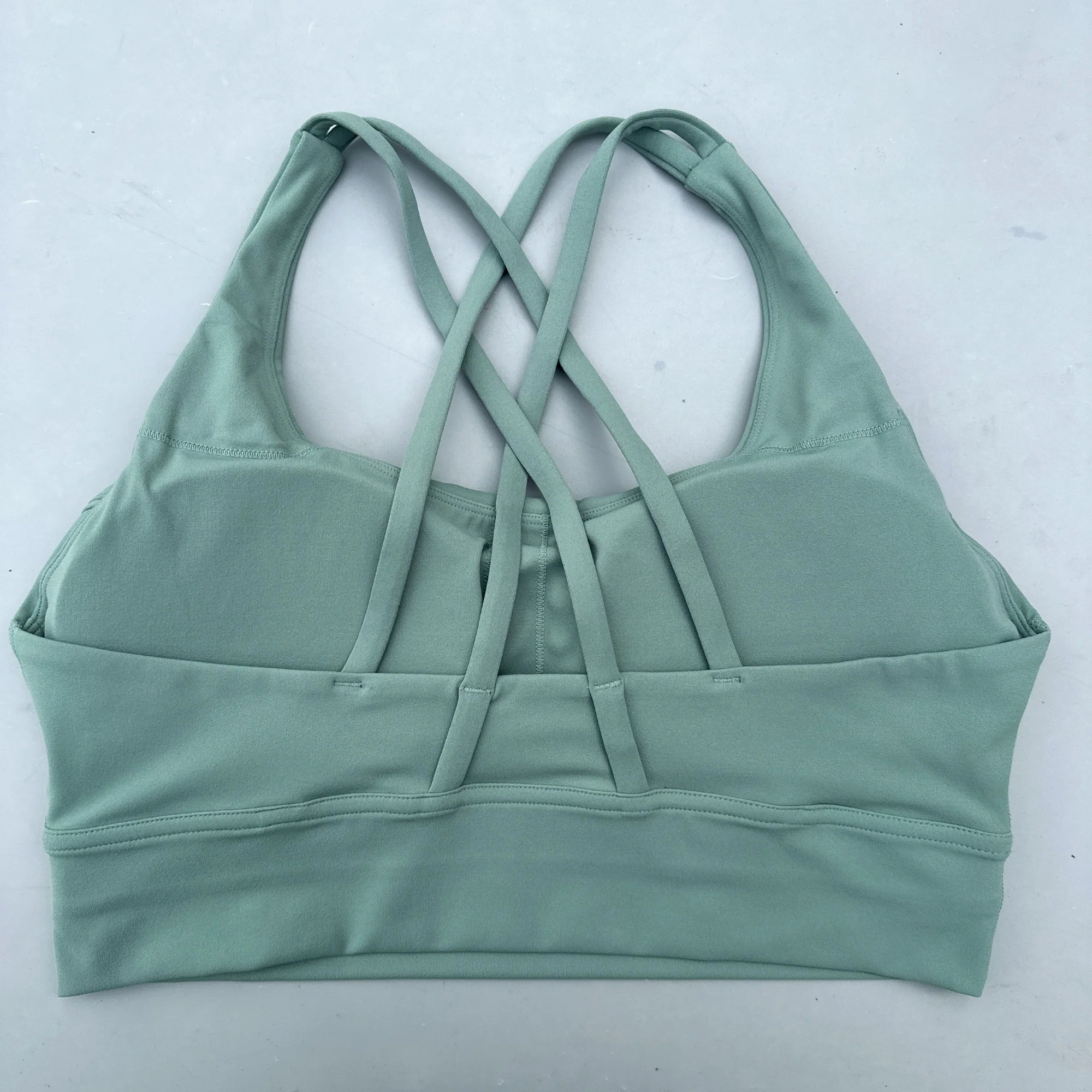 Glow & Grind criss cross workout bra