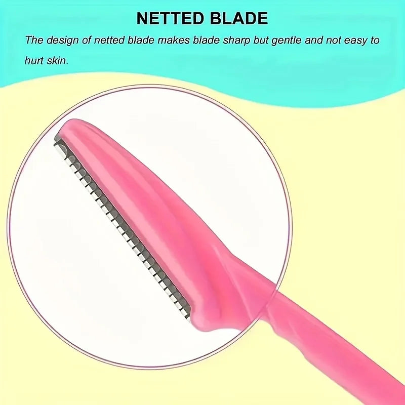 15 Multifunctional Facial Trimming Set, Suitable for Both Women And Men - Eyebrow Trimmer with Safety Cover, Suitable for Eyebro