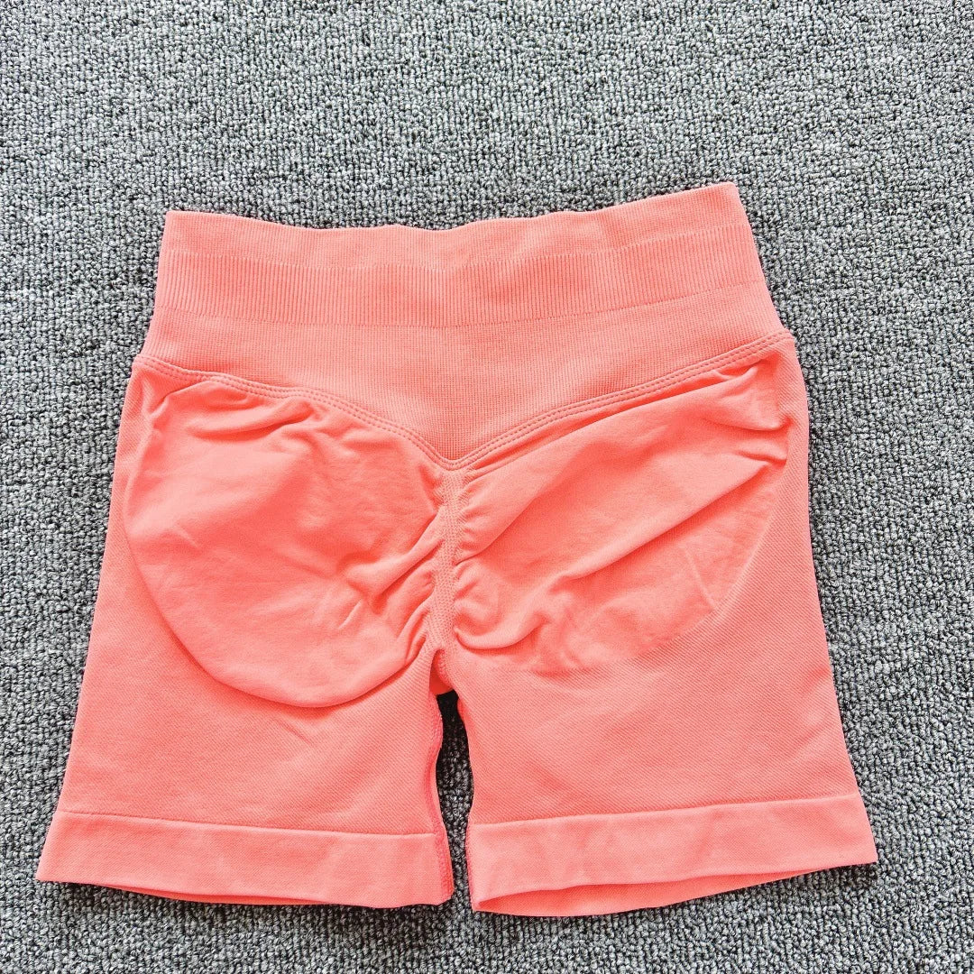 Summer Yoga Shorts Women Fitness Shorts Breathable Sports High Waist Running Shorts Cycling Shorts Workout Gym Sports Shorts