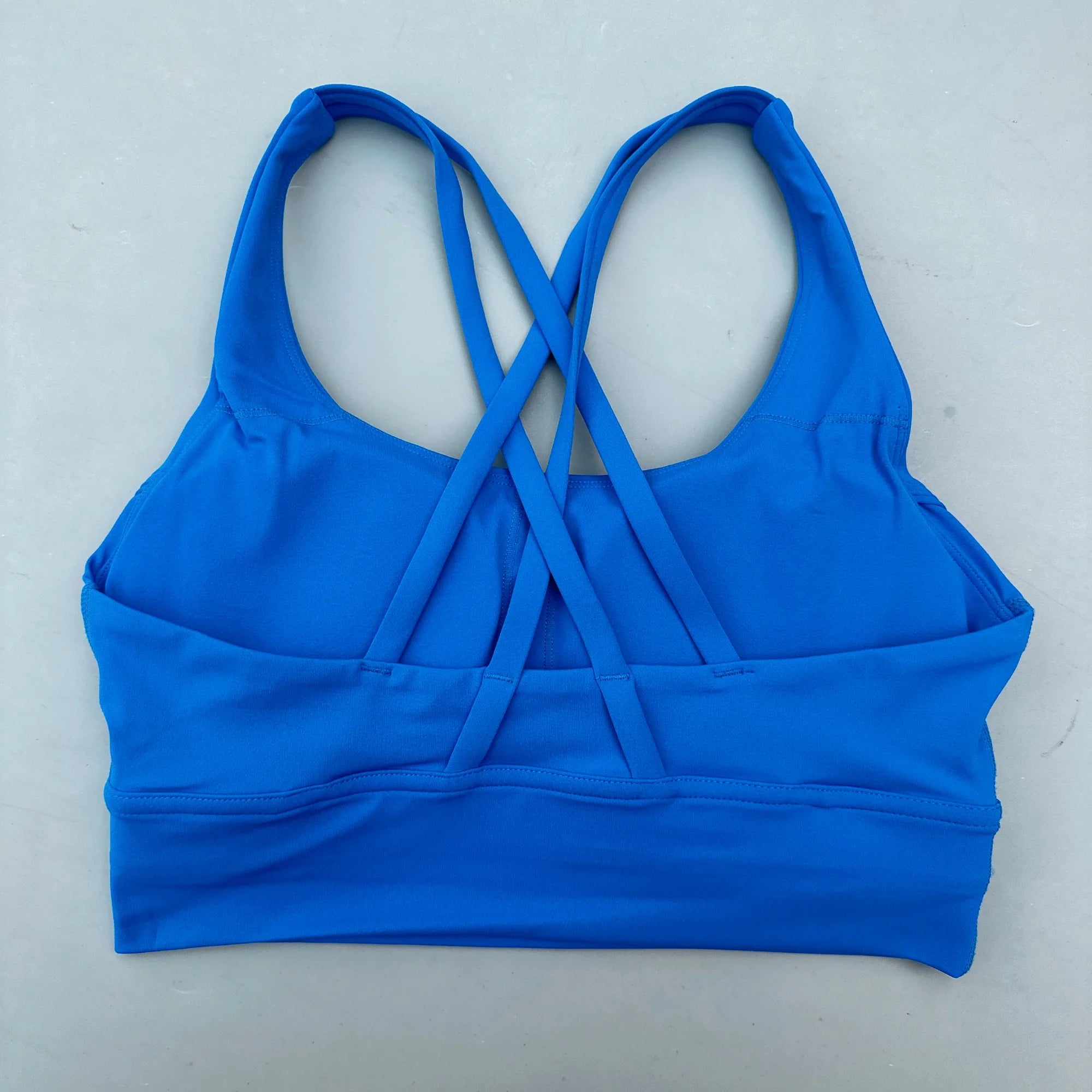 Glow & Grind criss cross workout bra