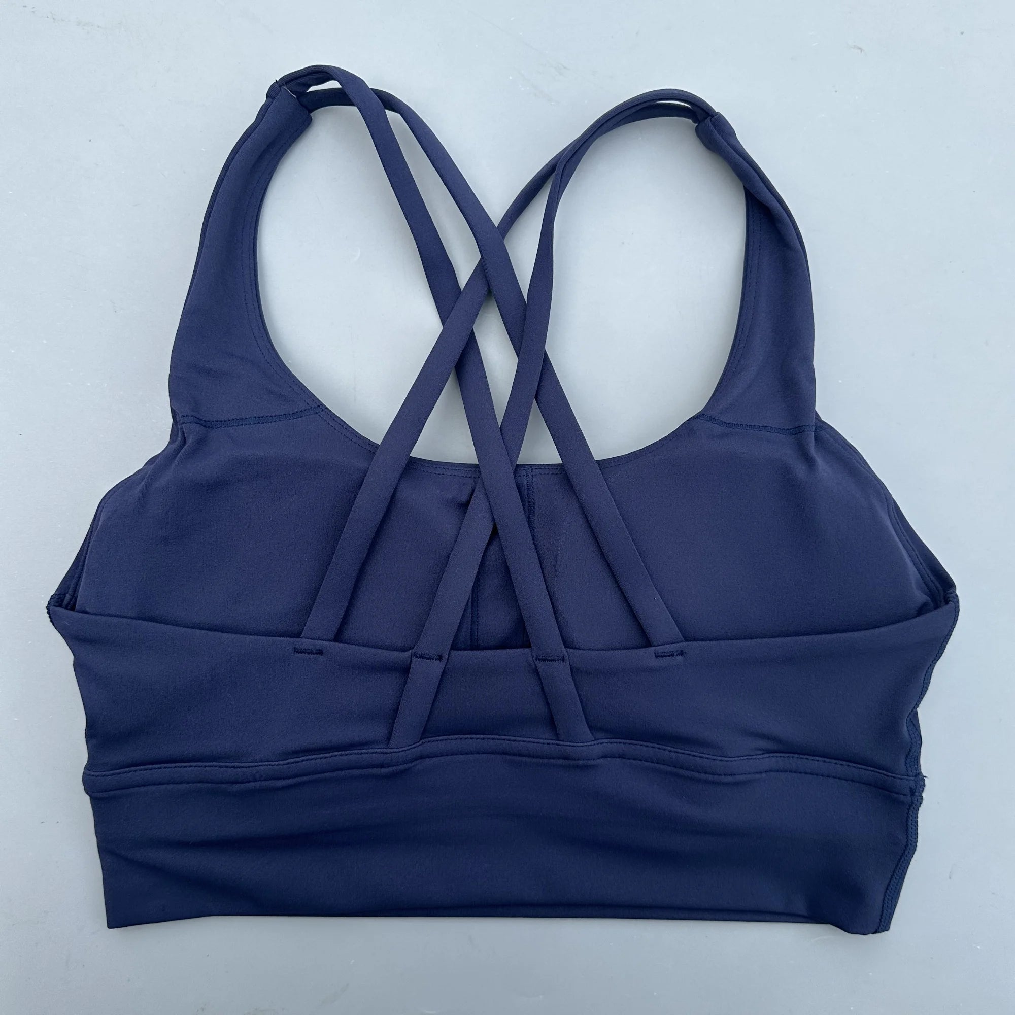 Glow & Grind criss cross workout bra